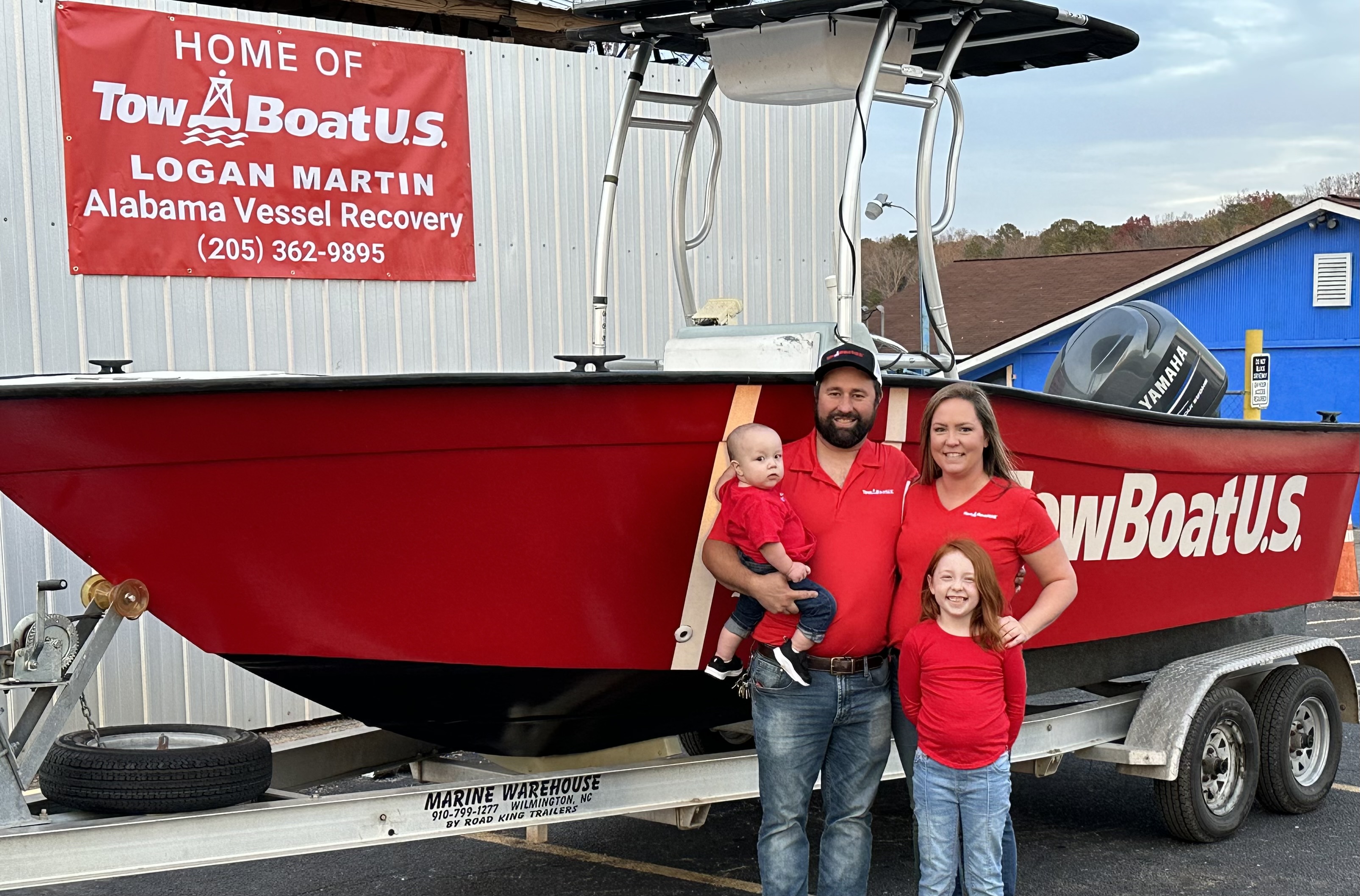 Matthew and Tami Kronen, new owners of TowBoatUS Logan Martin Lake.